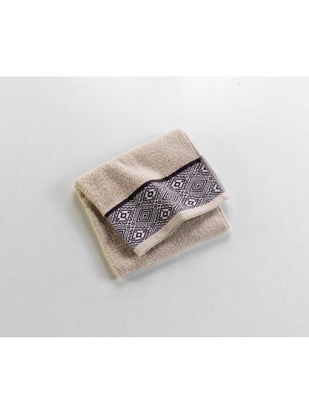 Πετσέτα ζακάρ Σx. Esteban beige έξτρα απορροφητική 100% cotton