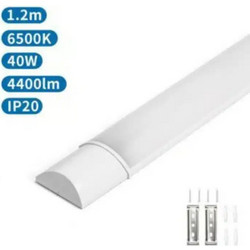 Aigostar LED Φωτιστικό Ράγα 40W 6500K IP20 120cm - Λευκό