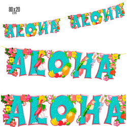 ΔΙΑΚΟΣΜΗΤΙΚΟ ΓΙΡΛΑΝΤΑ ALOHA 80x20EK