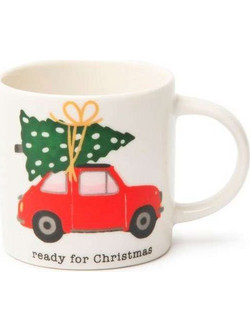 Κούπα New Bone China 100 ml Ready for Christmas