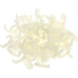 UpLac Nail Tips Δαχτυλίδια Γαλακτερά 50pcs