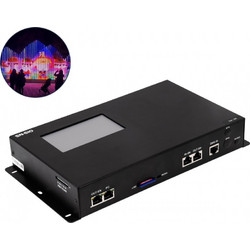 GloboStar 90145 SEEKWAY SN-510 - Professional Master Controller - Full Colour LED Digital Control System - Κεντρικός Controller για Ψηφιακά Προϊόντα LED Digital Pixel TTL & DMX512 - Single Colour & RG