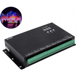 GloboStar 90146 SEEKWAY EN-408 - Professional Channel Controller - Full Colour LED Digital Control System - Κεντρικός & Slave Controller Καναλιών Εξόδου για Ψηφιακά Προϊόντα LED Digital Pixel TTL & DM
