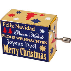 *ΜΟΥΣΙΚΟ ΚΟΥΤΙ FRIDOLIN WE WISH YOU A MERRY CHRISTMAS 58322