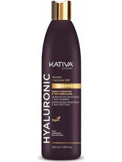 Kativa Hyaluronic Coenzyme Q10 Σαμπουάν Κερατίνης για Επανόρθωση 550ml