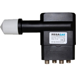 MEGASAT Slim Quad LNB 23mm 0.1dB