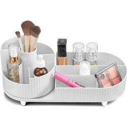 Gillian Jones - Large table organizer with swivel function - White - Large