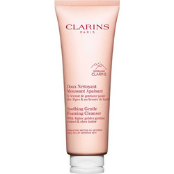 Clarins Gentle Dry/Sensitive Skin Ενυδατικός Αφρός Καθαρισμού Προσώπου 125ml