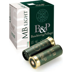 Baschieri & Pellagri MB Light Φυσίγγια Συγκέντρωσης 12Cal 70mm 30gr 25τμχ