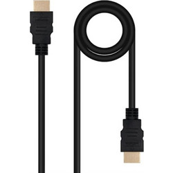Nanocable Καλώδιο HDMI 2.0 HDMI Male to HDMI Male 1.5m Black 10.15.3801-L150