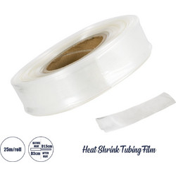 79969 Θερμοσυστελλόμενο - Μακαρόνι Φ30mm/15mm - Ρολό Μήκους 25m Στεγανοποίησης για Όλες τις Neon Flex LED DC 24V & DC 230V Αδιάβροχο IP65 Φ21 x Υ5.5cm - Διάφανο