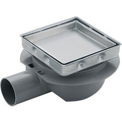 Σιφών Ferplast Floordrain In-Tile 05035 10,3x10,3cm (μόνο για πλακάκι) Υ7cm 05035