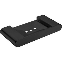 Σαπουνοθήκη Επιτοίχια Sparke Lume 15 Ματ Μαύρο 19,3x2,5x9,3cm