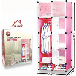 Ντουλάπα Πλαστική με 8 Ράφια 72x39x144cm ForHome 80560259 - For Home