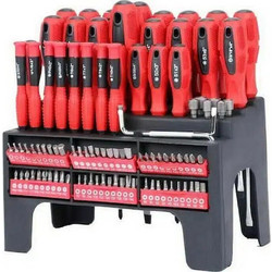 Μαγνητικό Σετ Κατσαβιδιών 100 τεμαχίων Power Nut Nut Driver Bits Ratchet