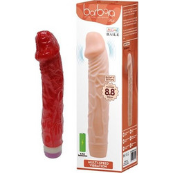 Baile Barbara Bob 8.8" Ρεαλιστικός Δονητής Δονητής Jelly 22cm Flesh