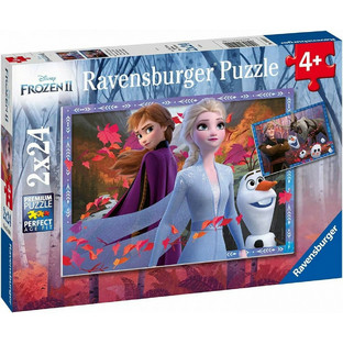 Παιδικό Puzzle Ravensburger Disney Frozen II 2x24 Κομμάτια