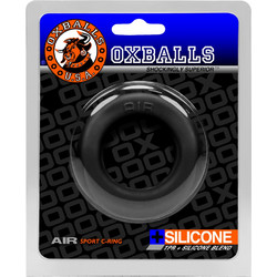 Oxballs Air Airflow Cock Ring Ελαστικό Δαχτυλίδι Πέους Σιλικόνης 2.5cm Μαύρο