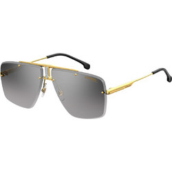 Carrera 1016/S RHL/IC Ανδρικά Γυαλιά Ηλίου Oversized Μεταλλικά Χρυσά με Μαύρο Καθρέπτη Φακό