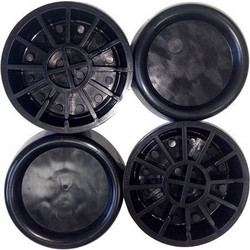 Roller 00681 Black Αντικραδασμικά πέλματα για πλυντήρια-στεγνωτήρια
