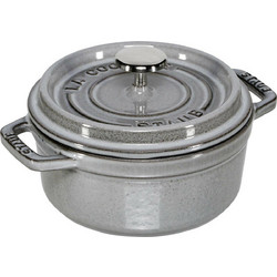 Staub Cocotte Round Κατσαρόλα Grey 12cm