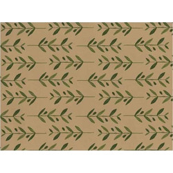 Next σουπλά εστιατορίου κραφτ Olive 250τεμ. 42x30εκ. 70γρ