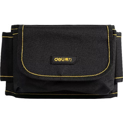 DELI εργαλειοθήκη μέσης DL5864 υφασμάτινη 60x14.5x5cm μαύρη