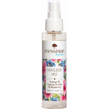 Messinian Spa Orange, Vanilla Orchid & Blueberry Hair & Body Mist 100ml