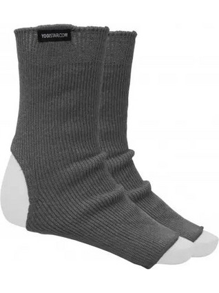 Yogistar - Κάλτσες για Γιόγκα - Graphite Cotton Μέγεθος: One Size