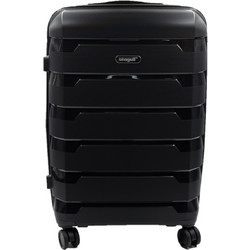 Seagull SG180 Βαλίτσα Μεσαία 66x44x27cm με 4 Ρόδες Μαύρη