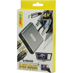 ΜΕΤΑΤΡΟΠΕΑΣ TYPE-C ΣΕ DUAL HDMI ANDOWL AN-Q-HD400-AN-Q-HD400