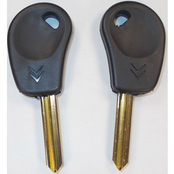Κενο κλειδι Citroen με θεση για Chip και λαμα SX9