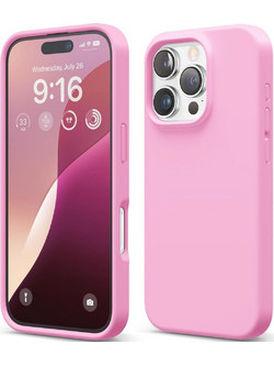 Θήκη iPhone 16 Pro Elago Silicone Case Premium Σιλικόνης - Hot Pink (ES16SC63PRO-HPK)