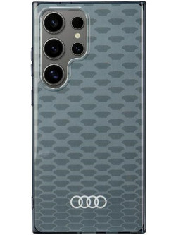 Audi IML Stitching Pattern MagSafe Case S24 Ultra S928 gray/gray hardcase AU-IMLMS24U-Q5/D3-GY
