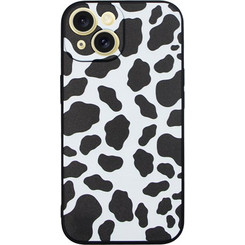Vivid Silicone Case Apple iPhone 15 Leopard Black