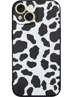 Vivid Silicone Case Apple iPhone 15 Leopard Black