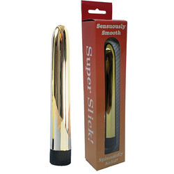 Seven Creations Slim Line Δονητής Bullet 17cm Χρυσός