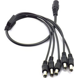 E-zy EZ-DCSP5 1xDC Female to 5xDC Male cable 40cm
