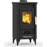 Thermogatz GS 7 Black Ατσάλινη Ξυλόσομπα 7.2kW