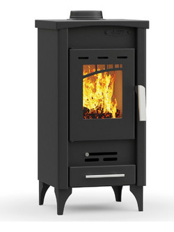 Thermogatz GS 7 Black Ατσάλινη Ξυλόσομπα 7.2kW