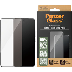 Γυαλί Προστασίας Οθόνης με Πλαίσιο PANZERGLASS Ultra - Wide Fit για XIAOMI Redmi Note 14 Pro 5G