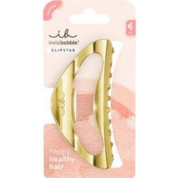 Invisibobble Clipstar Gold Luxe Μεγάλο Κλάμερ για τα Μαλλιά 1 τμχ