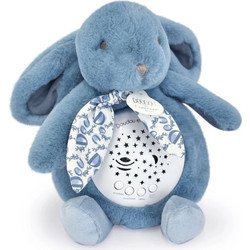 Doudou et compagnie 4201 Doudou Et Compagnie Jolijou Υφασμάτινος μουσικός προτζέκτορας Κουνελάκι Blue