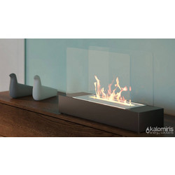 Τζάκι Βιοαιθανόλης Tecno Air System Mantova Black Επιτραπέζιο
