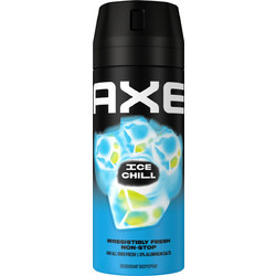 AXE Ice Chill Non Stop Fresh Ανδρικό Αποσμητικό Spray 48h Χωρίς Αλουμίνιο 150ml
