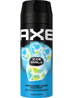 AXE Ice Chill Non Stop Fresh Ανδρικό Αποσμητικό Spray 48h Χωρίς Αλουμίνιο 150ml