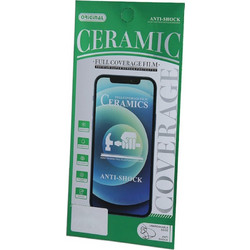 Μεμβράνη Προστασίας Ceramic FULL GLUE για Xiaomi Redmi Note 14 Pro Plus 4G / 5G - Μαύρο Πλαίσιο