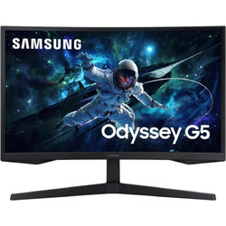 Samsung Odyssey G5 LS27CG552EU VA HDR Curved Gaming Monitor 27" 2560x1440 QHD 165Hz 1ms