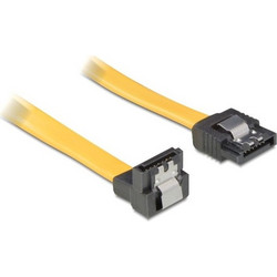 SATA CABLE DATA 30 cm ΓΩΝΙΑΚΟ 90" LATCH