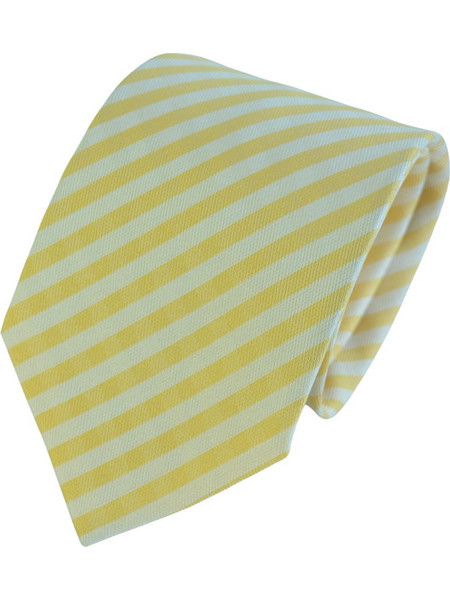 Μεταξωτή Γραβάτα -10 cm - Yellow